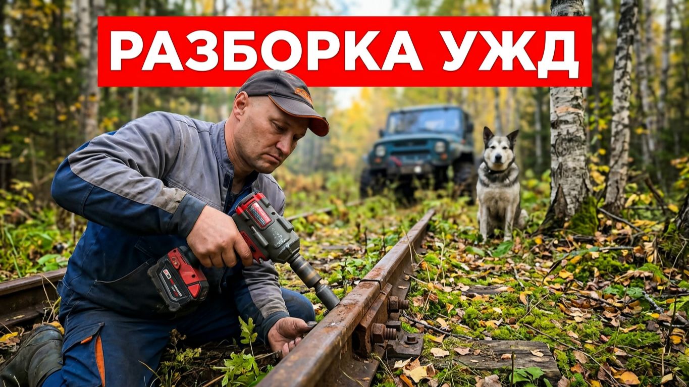РАЗБИРАЮ УЖД! Заготовил остатки котла и УХА НА КОСТРЕ!