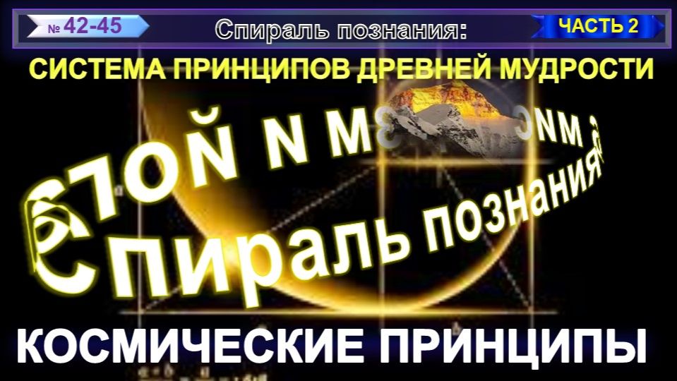 ЕДИНЫЙ ПРИНЦИП СЕМЕРИЧНОСТИ МАКРОКОСМА И МИКРОКОСМА ВСЕЛЕННОЙ И ЧЕЛОВЕКА - ЧЕЛА ВЕКА БРАМЫ