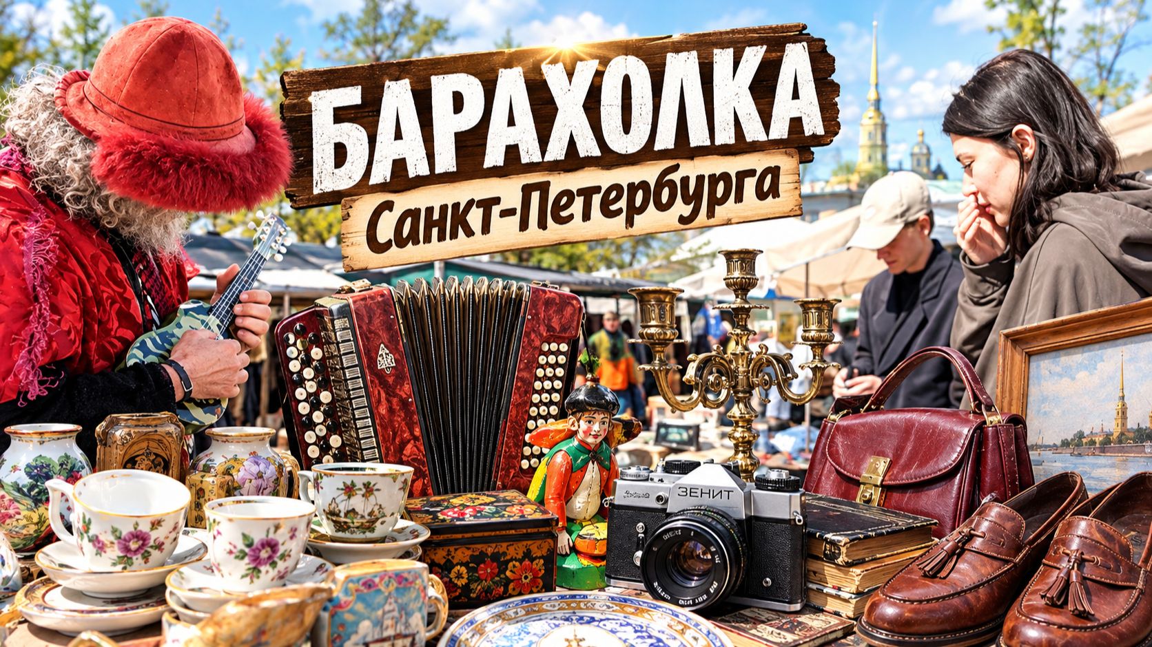 Походы на барахолку Санкт-Петербурга