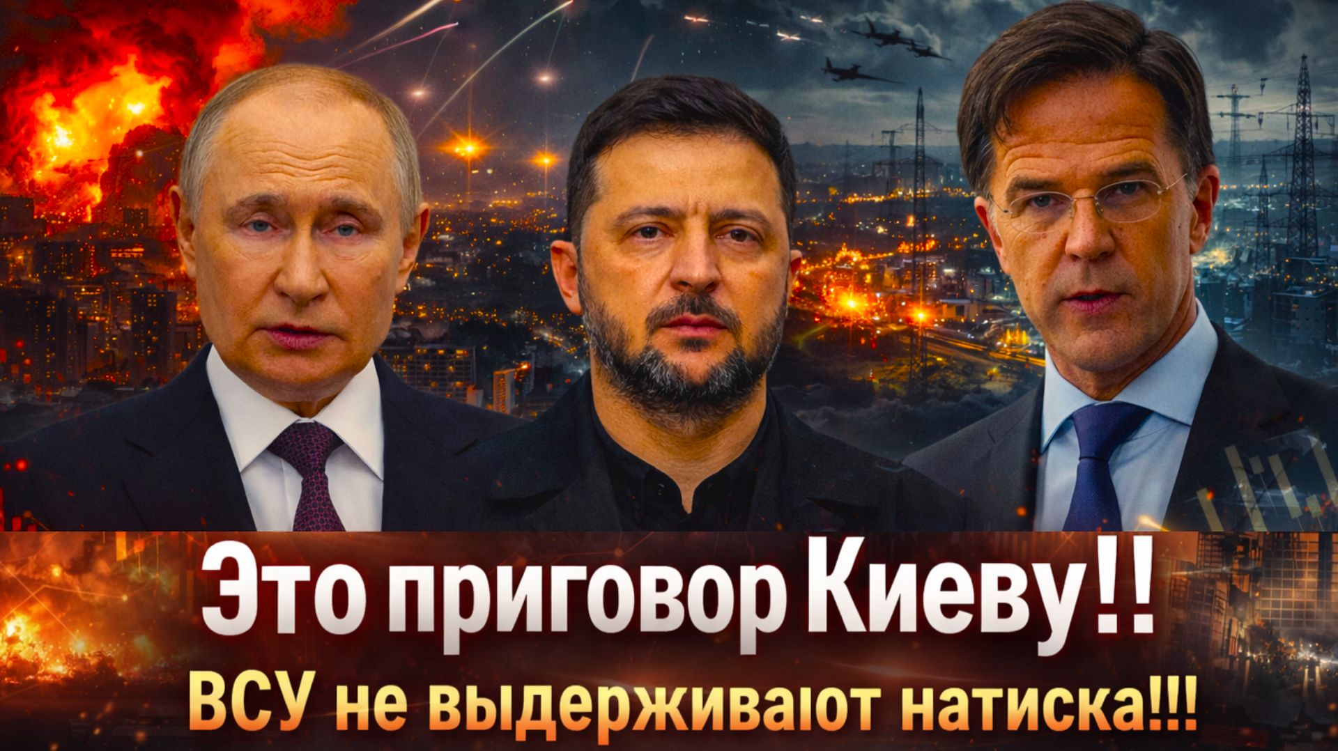 "ЗЕЛЕНСКИЙ требует спасения у ЗАПАДА// КИЕВ на грани! ВСУ не справляются с ударами РОССИИ!"