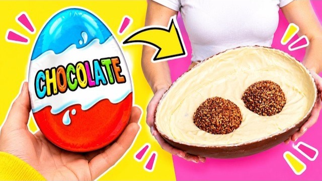 🍿 СЭМ сделал САМЫЙ БОЛЬШОЙ Киндер Джой в мире!🍦🍫😲