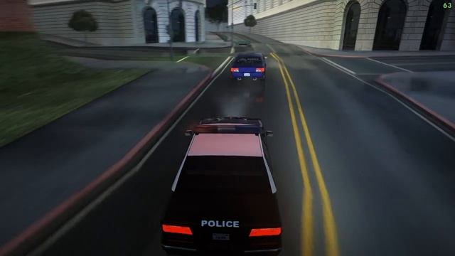 Погоня в gta