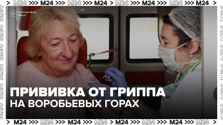 Москвичи могут сделать прививку от гриппа в "Зарядье" и на Воробьевых горах - Москва 24