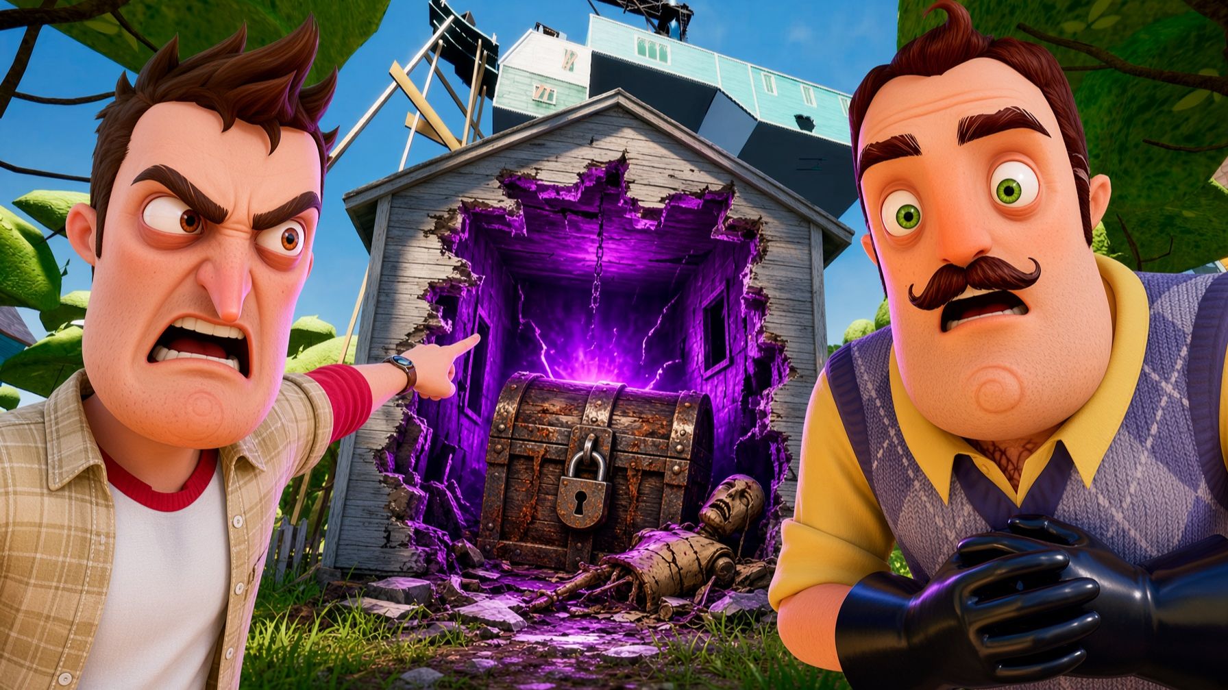 А ТЫ ВИДЕЛ ЭТУ КОМНАТУ В ПРИВЕТ СОСЕД!ИГРА HELLO NEIGHBOR MOD KIT ПРОХОЖДЕНИЕ МОДА Is There Anyone