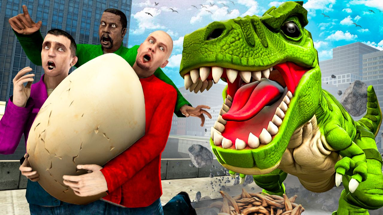 ЗРЯ МЫ УКРАЛИ ЯЙЦО У ДИНОЗАВРА! УГАР И БЕЗУМИЕ В Garry`s Mod