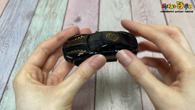 Машинка коллекционная Vroomix спортивная с инерционным механизмом и открывающимися элементами - видео