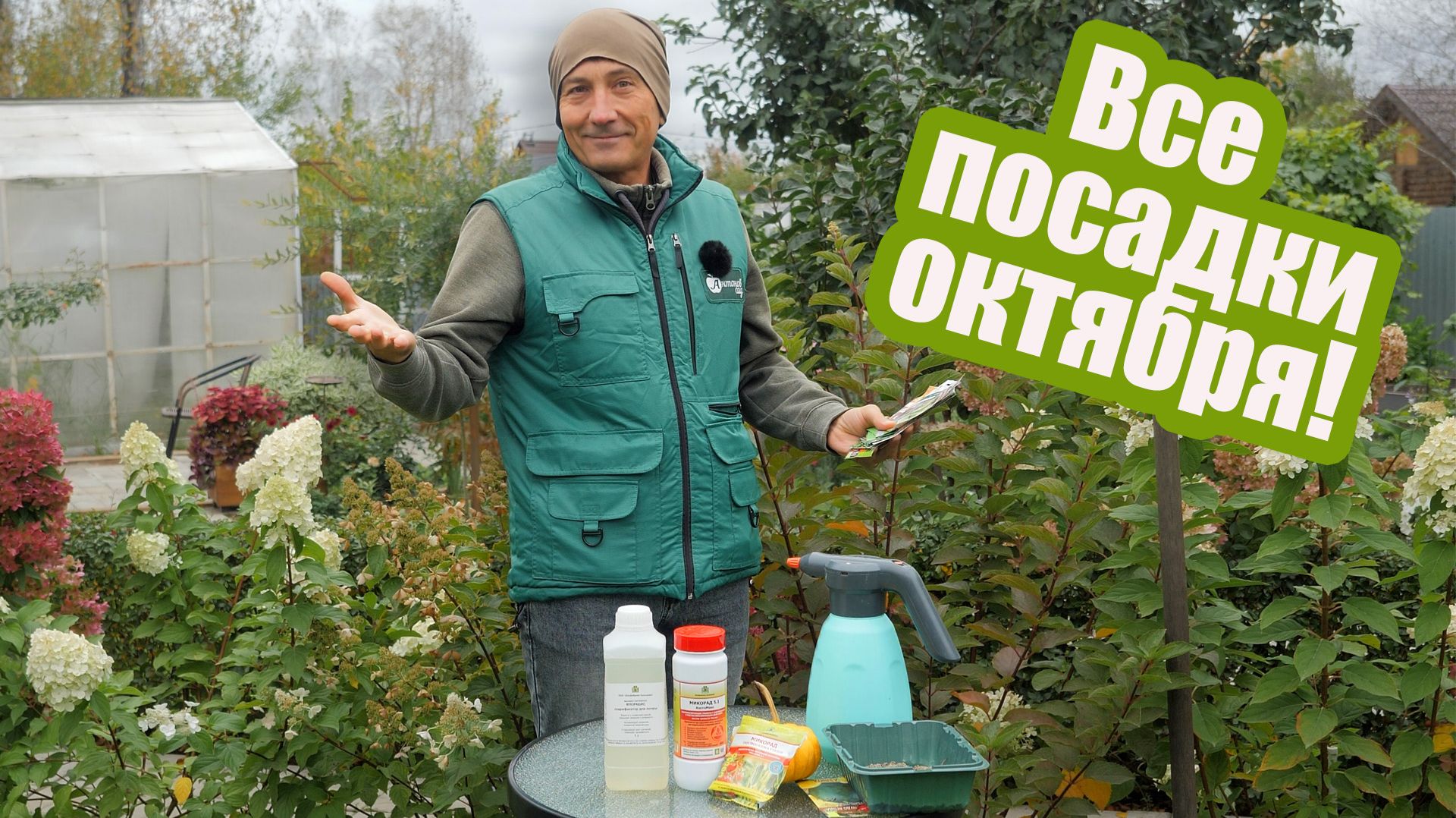Что ПОСАДИТЬ В ОКТЯБРЕ? Готовый план посадок!