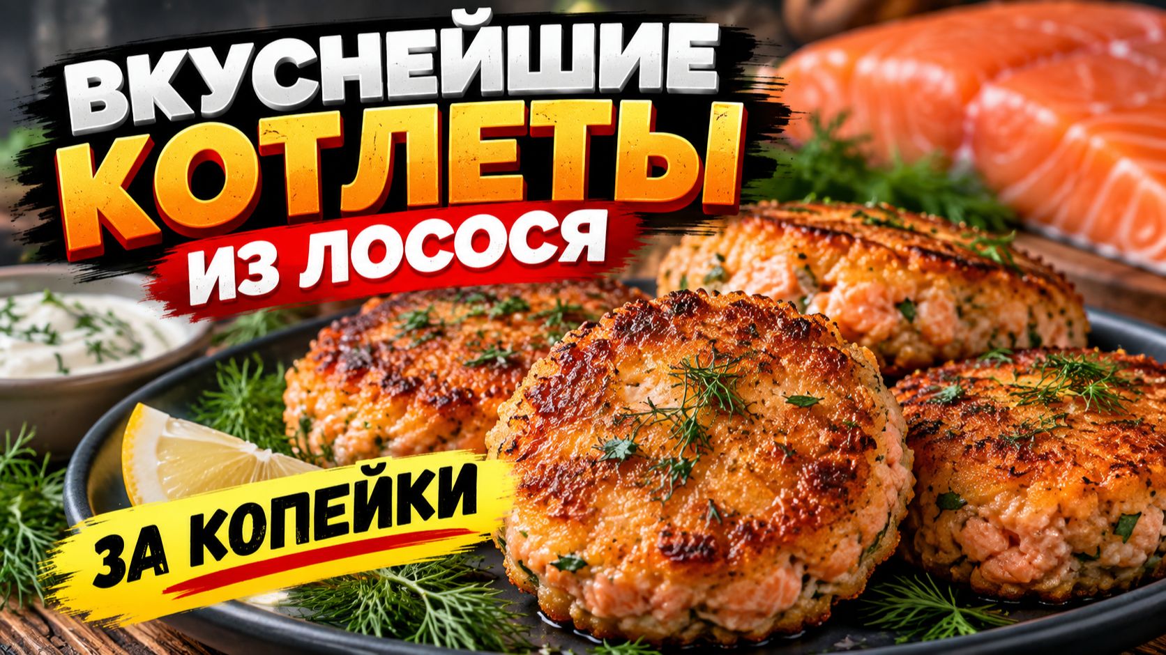 Котлеты из лосося: как приготовить дешево и вкусно!