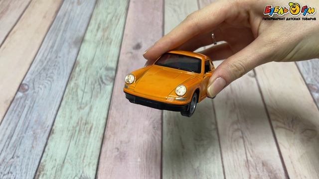 Машинка коллекционная LANSON TOYS Vroomix Porsche металлическая винтажная инерционная со светозвуковыми эффектами с 3лет в ассортименте - видео