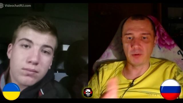 На редкость спокойные хлопцы. Чат рулетка. Украина vs Россия