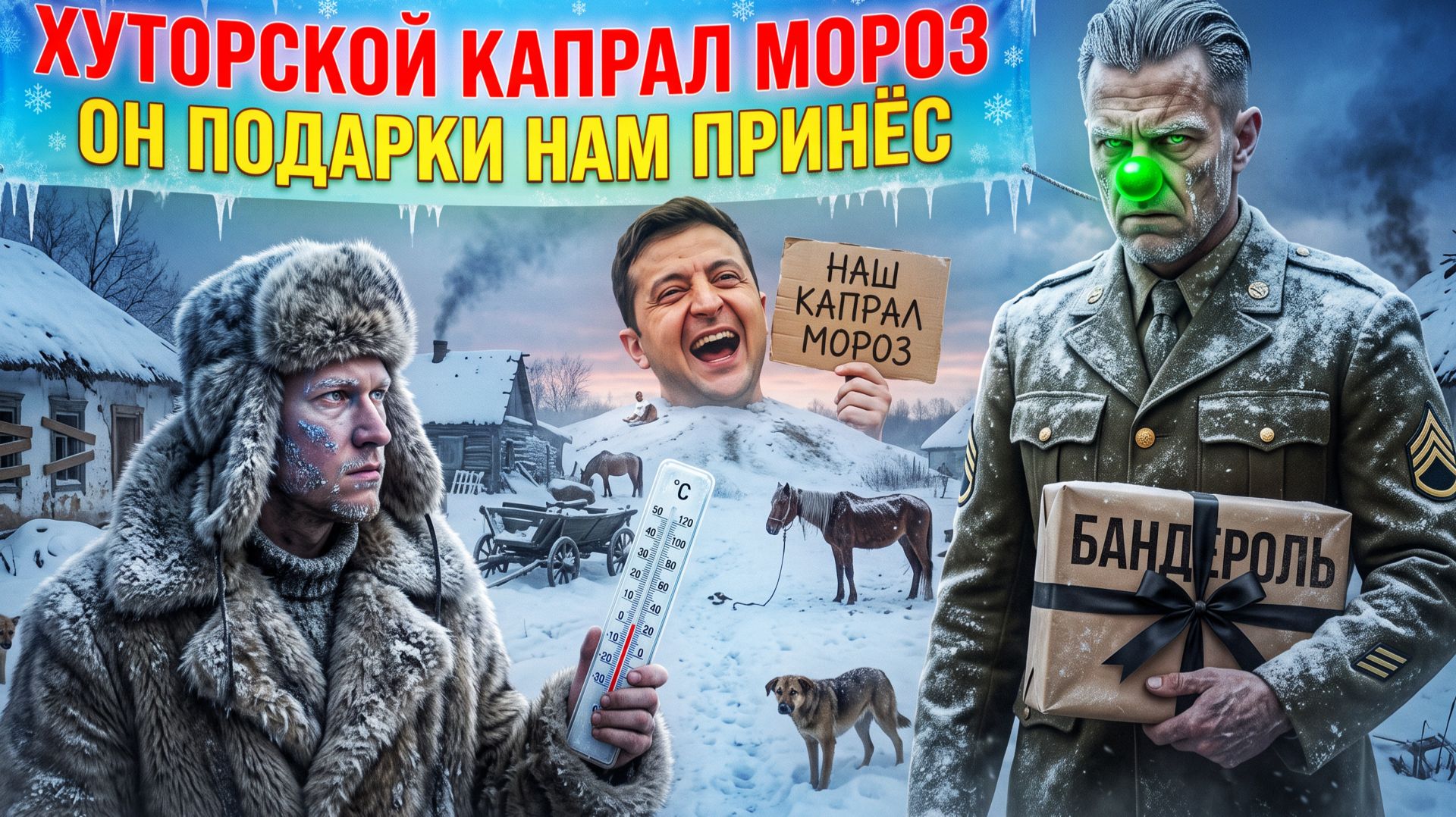 ЗЕ👺 ОБЕЩАЛ ОТПРАВИТЬ ГЕНЕРАЛА МОРОЗА В МОСКВУ. ДЕБИЛ |  СУББОТ | БЕЗ ДОСТОИНСТВА И ЧЕСТИ..