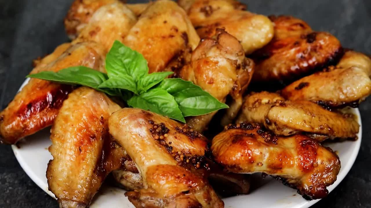 Непревзойденный Вкус! Сочные Куриные Крылышки в медово-соевом соусе, Невозможно Перестать Есть!