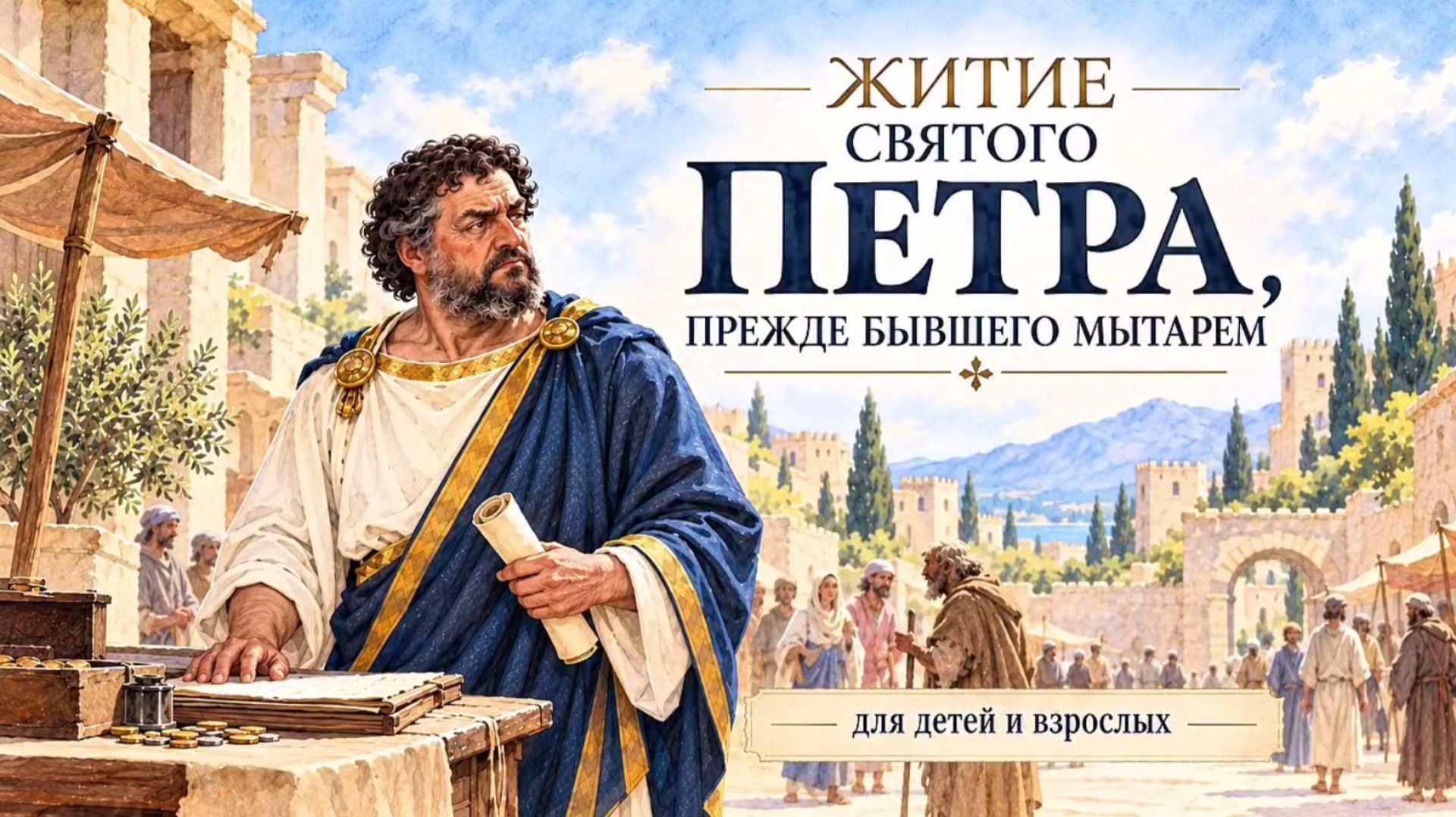 Житие святого Петра, прежде бывшего мытарем (для детей и взрослых - с иллюстрациями).