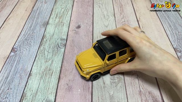 Машинка коллекционная Vroomix Внедорожник G-classс инерционным механизмом со световыми и звуковыми эффектами в ассортименте - видео