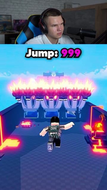 Роблокс Прыжки По Уровням! #shorts #шортс #roblox #роблокс #прикол #анимация #мем #пранк #челлендж