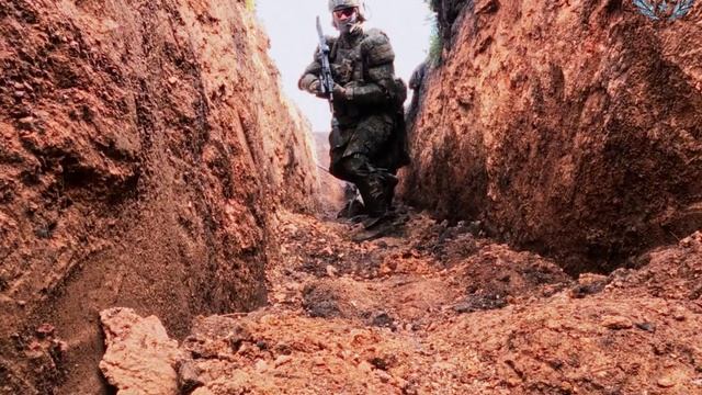 Боевая работа штурмовиков на учениях на учениях