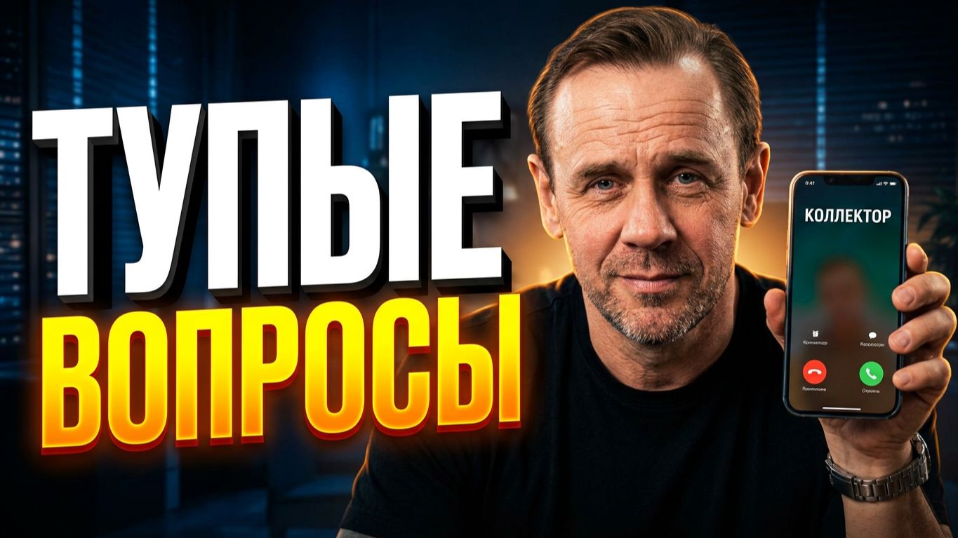 ТОП ТУПЫХ ВОПРОСОВ КОЛЛЕКТОРОВ | БАНКРОТСТВО | Кузнецов | Аллиам