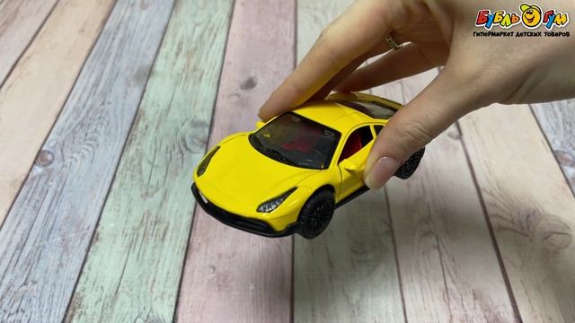 Машинка коллекционная LANSON TOYS Vroomix Суперкар инерционная с открывающимися элементами звуковыми и световыми эффектами 3лет в ассортименте - видео