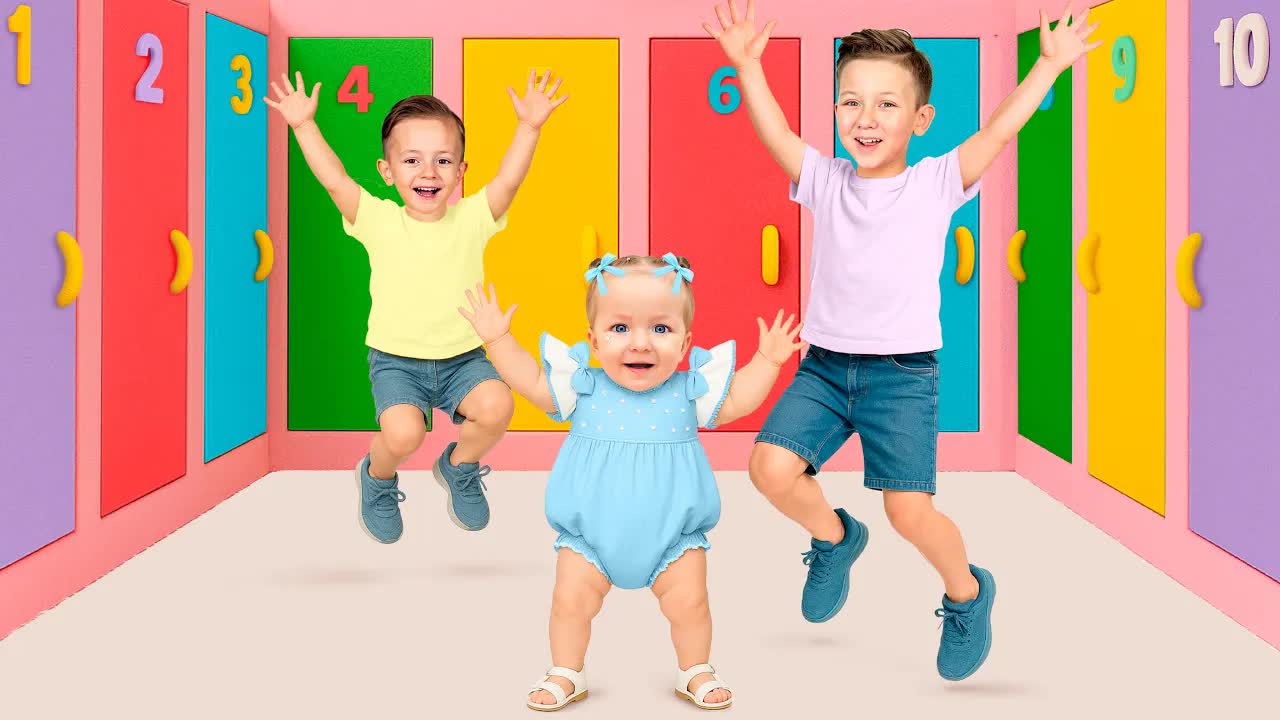 10 ДВЕРЕЙ ЧЕЛЛЕНДЖ! Ева и Ники учатся считать до 10