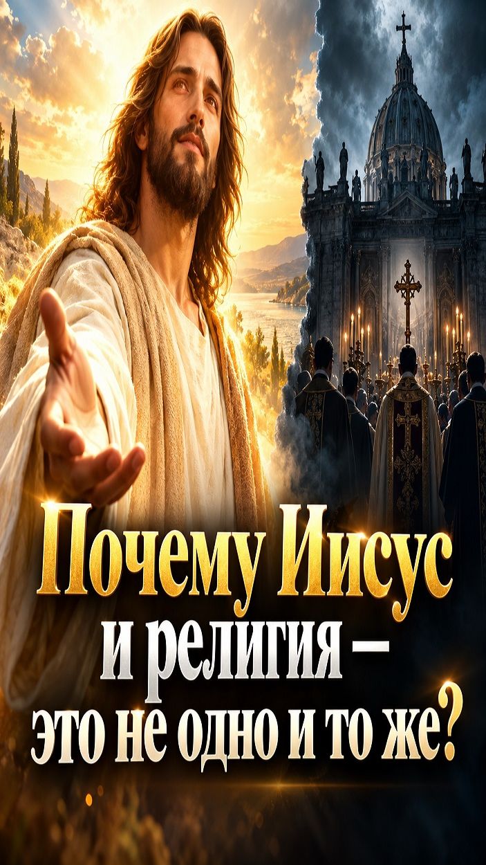 Почему Иисус и религия — это не одно и то же - Назар