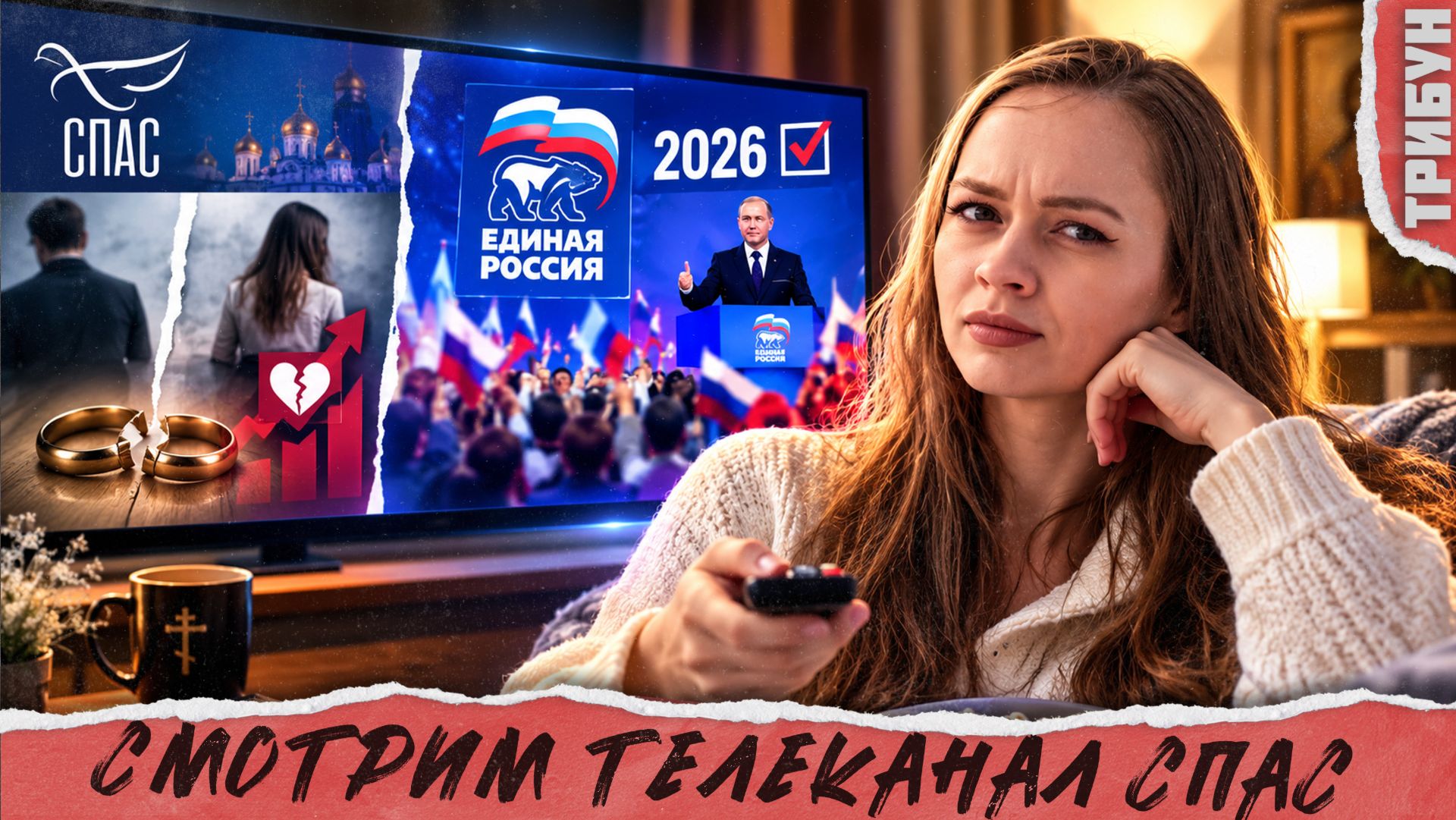 СПАС радуется победе ЕдРа на выборах и грустит о буме разводов в России | Смотрим и комментируем