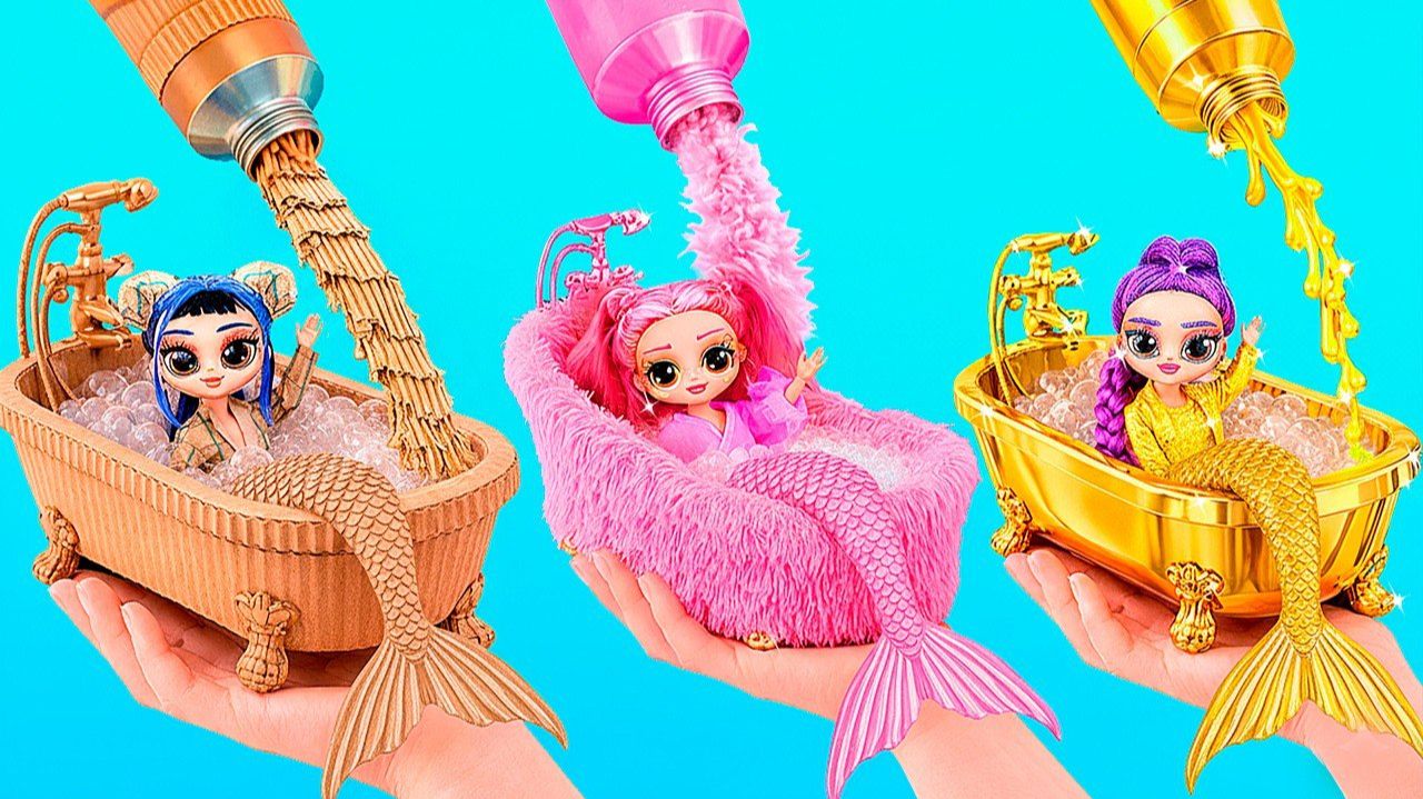Huntrix стали русалками! 8 поделок в стиле K-Pop Охотниц на демонов — в самолёте!