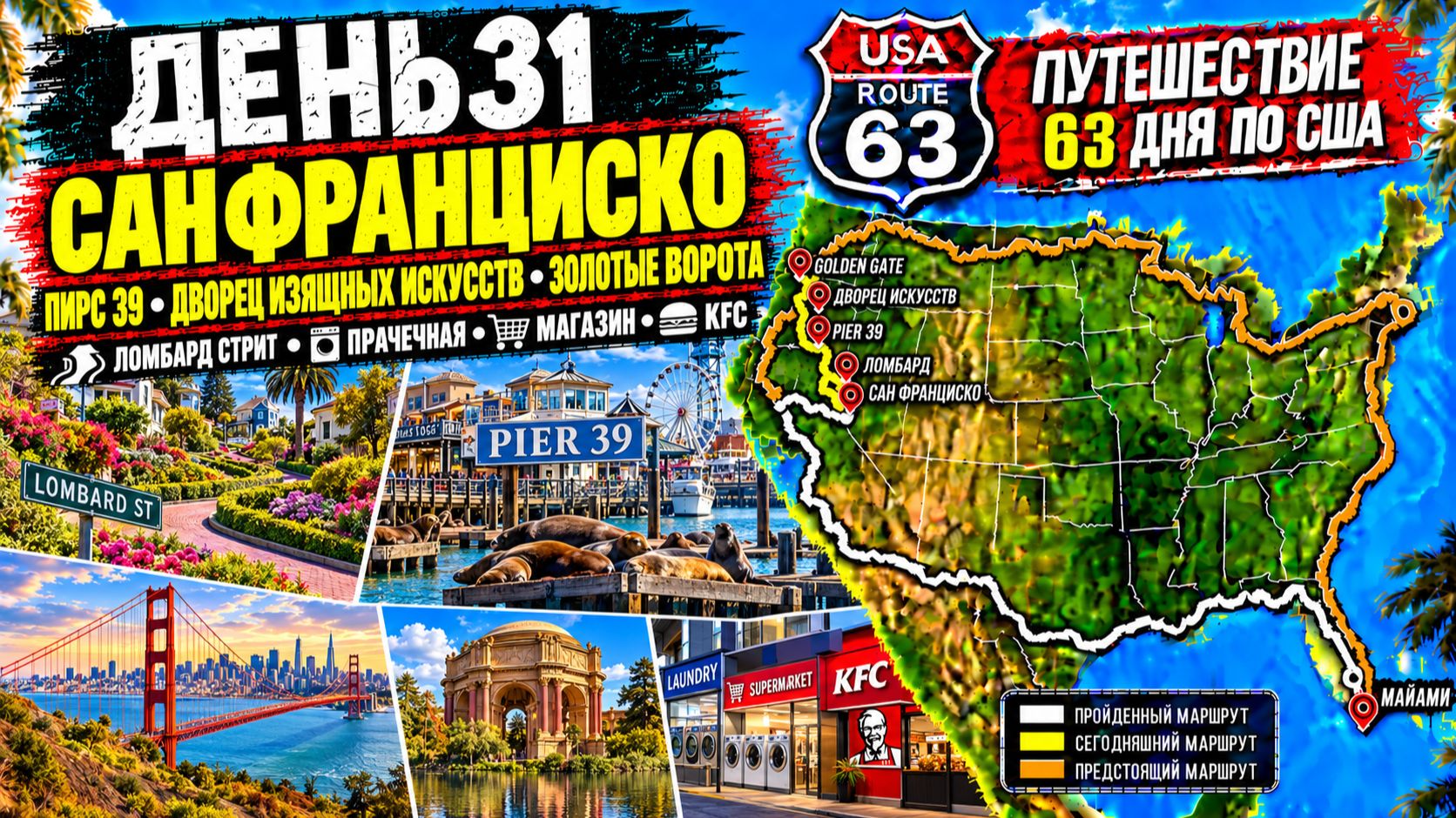 63 дня по США
