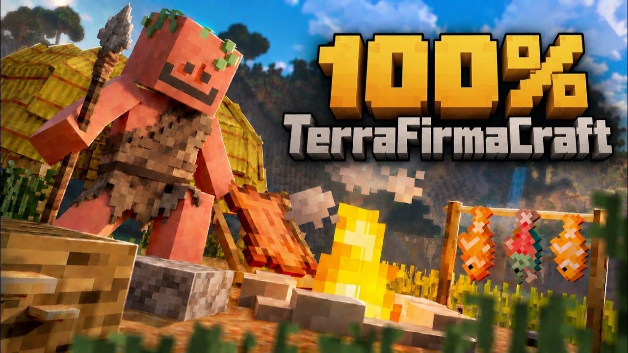 САМАЯ ОПАСНАЯ СБОРКА TERRAFIRMACRAFT В МАЙНКРАФТ