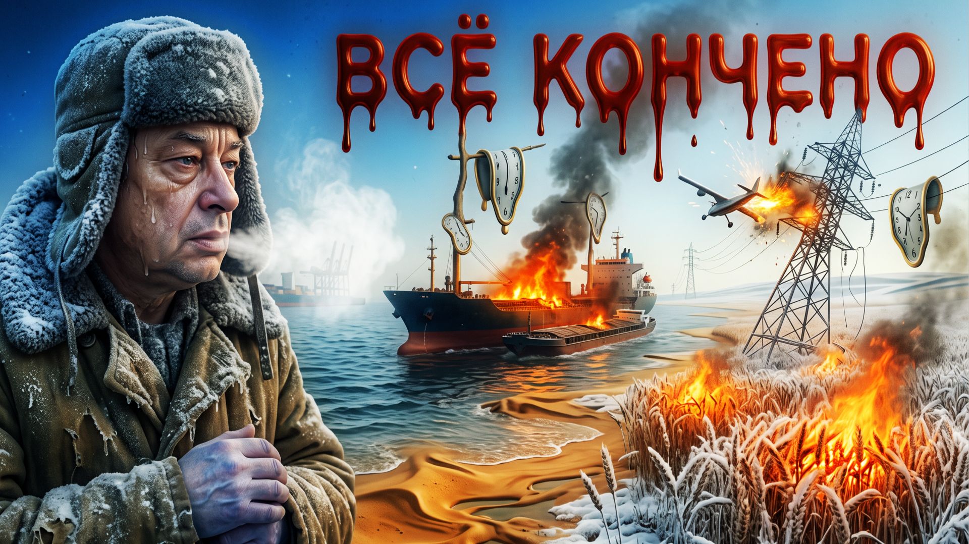 ВСЁ КОНЧЕНО | ДИКИЙ | ТУШИМ СВЕТ И УХОДИМ  | НО ИДТИ НЕКУДА | СВЕТА НЕТ И НЕ БУДЕТ| ОСТАЛАСЬ ВОДЯРА.