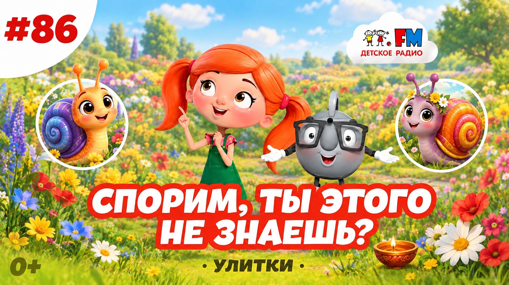 Спорим, ты этого не знаешь об улитках? #детскоерадио #улитки #детям