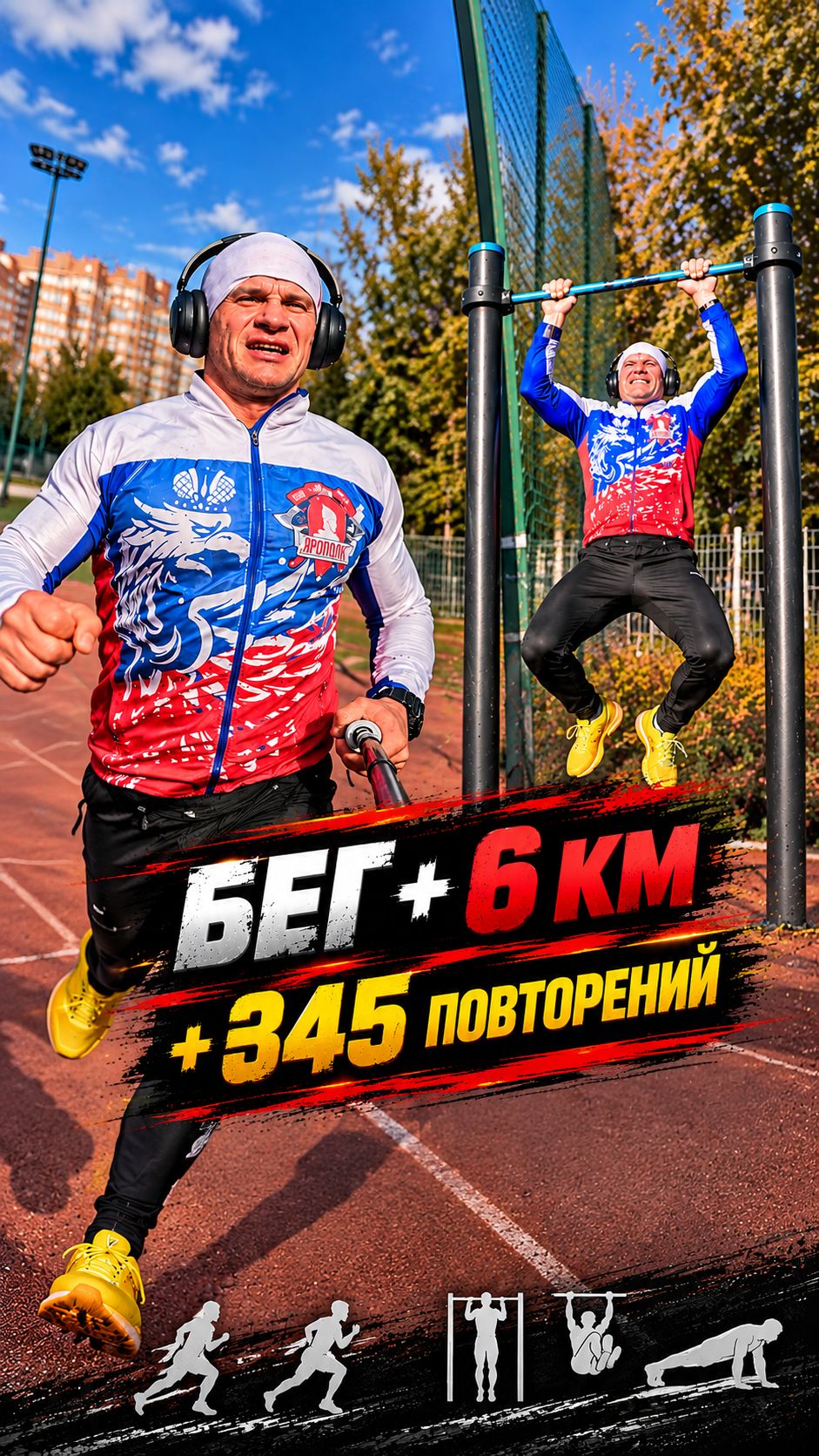 Мои тренировки (единоборства, кроссфит и бег)