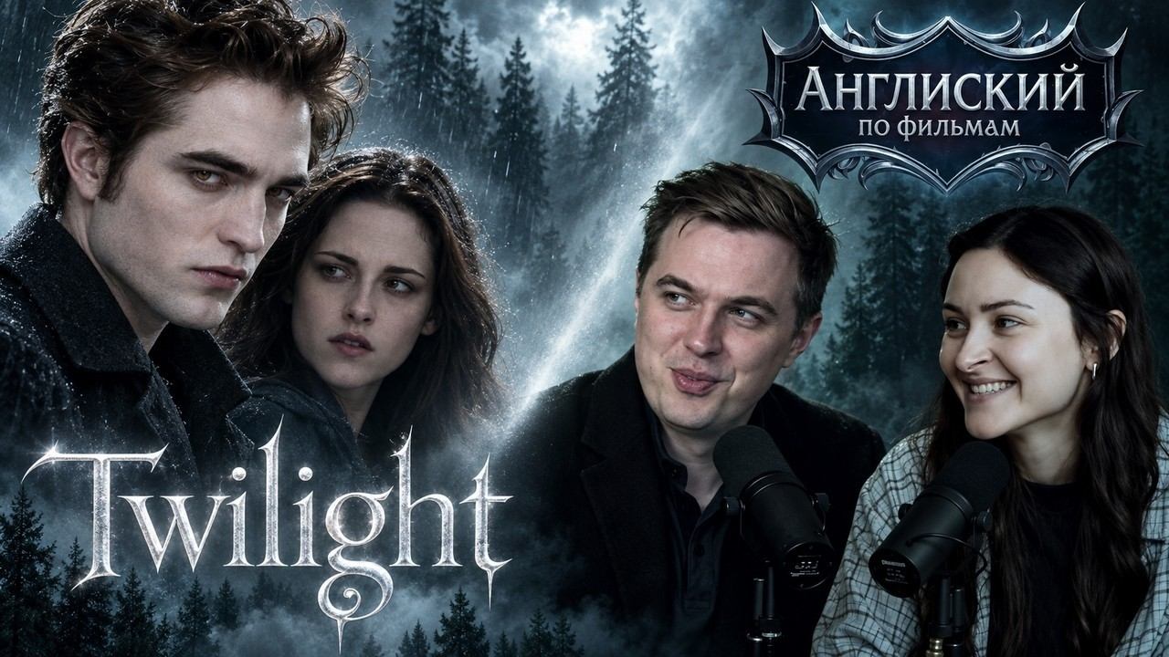 АНГЛИЙСКИЙ ПО ФИЛЬМАМ - Сумерки / Twilight - Знакомство с Калленами