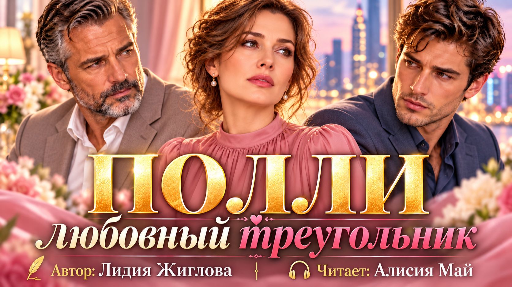 Аудиокнига "Полли" Любовный треугольник