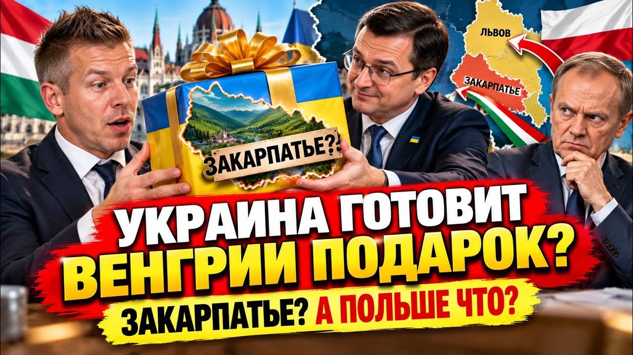 Польше — Львов, Венгрии — Закарпатье? Кто уже делит Западную Украину. #новости #украина #россия
