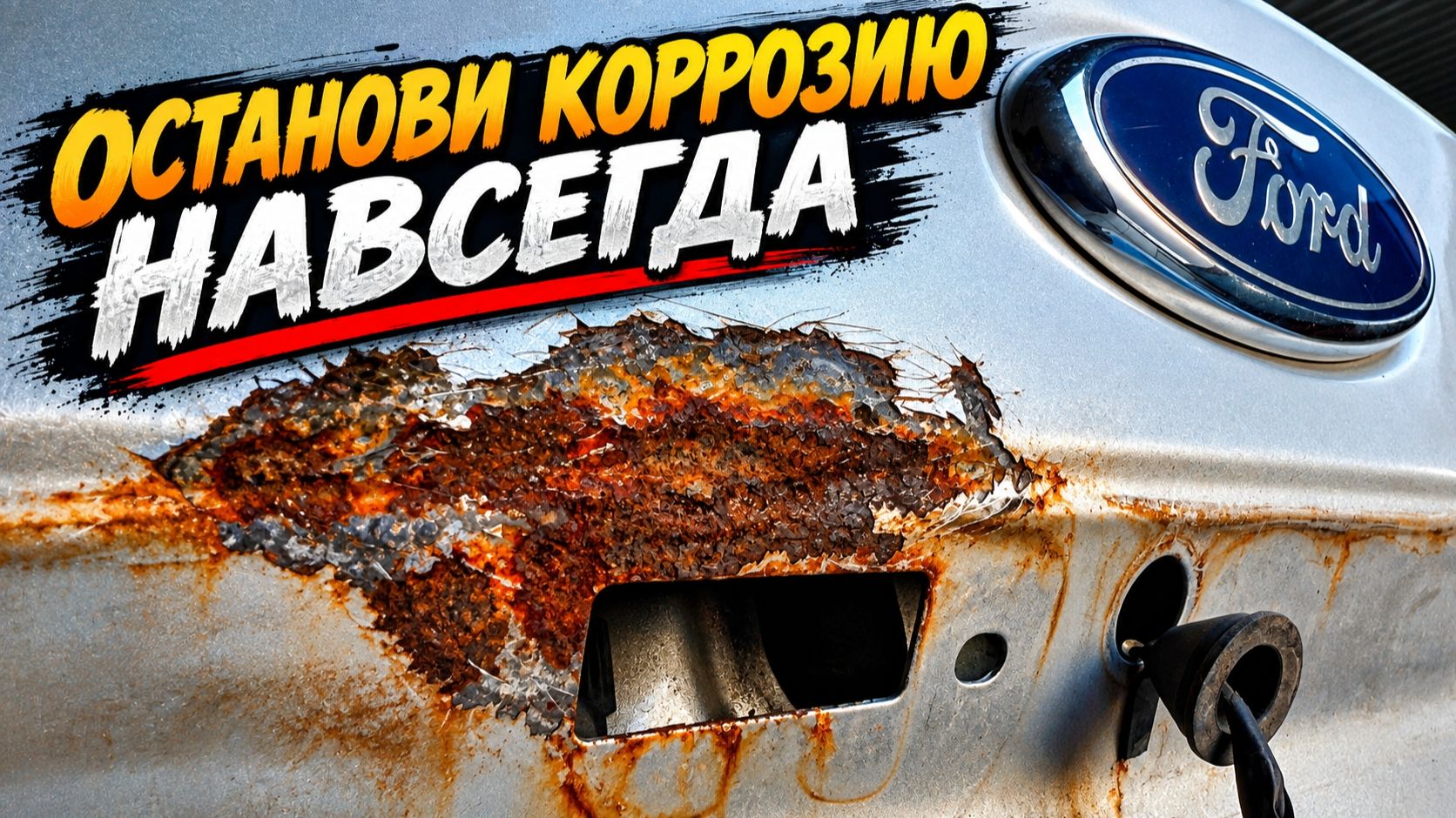 Как убрать и остановить ржавчину на авто навсегда
