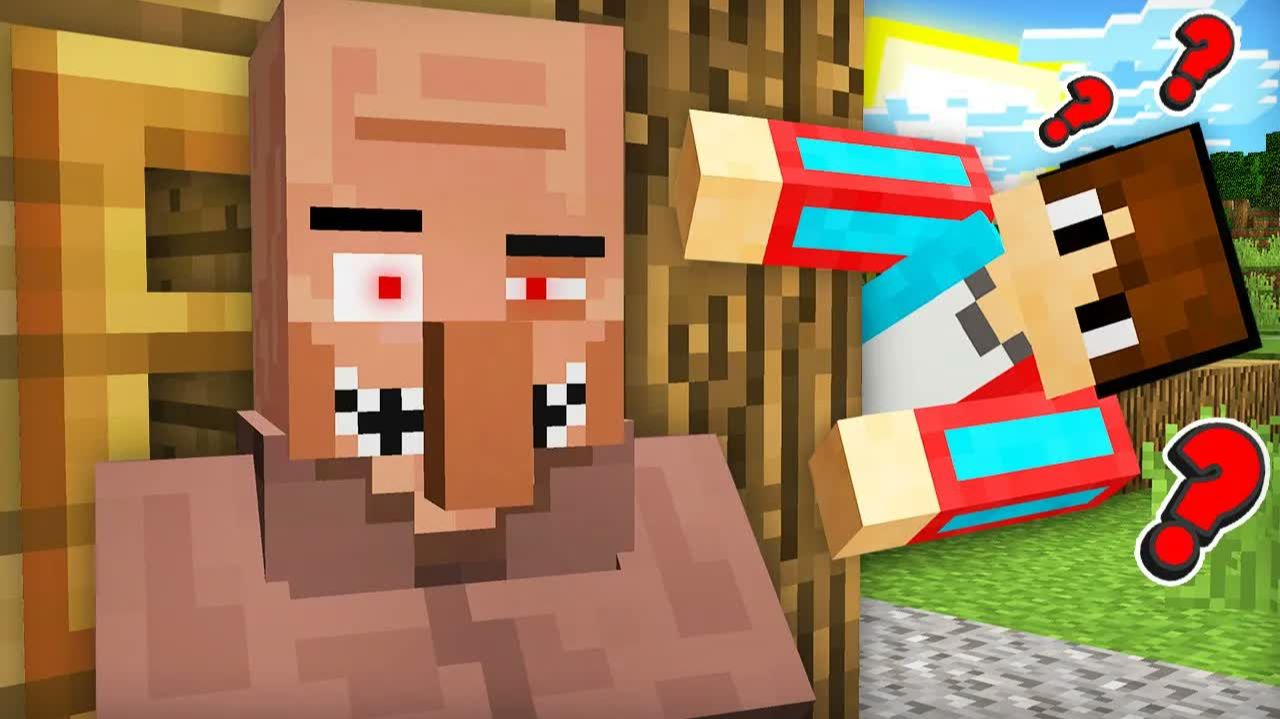 ЭТОТ СТРАННЫЙ ЖИТЕЛЬ ПОДЖИДАЕТ МЕНЯ ВОЗЛЕ ДОМА В МАЙНКРАФТ ｜ Компот Minecraft