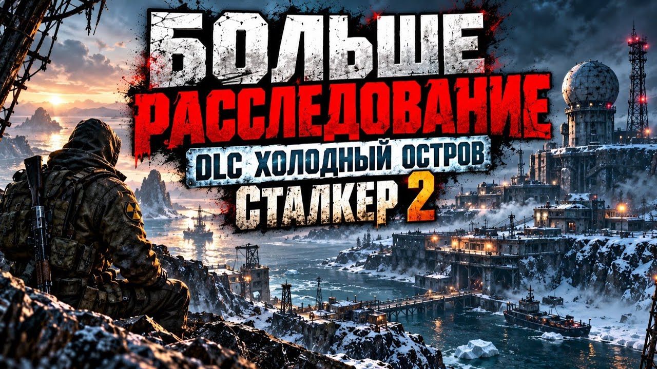 DLC Холодный Остров - Сталкер 2 - большое расследование