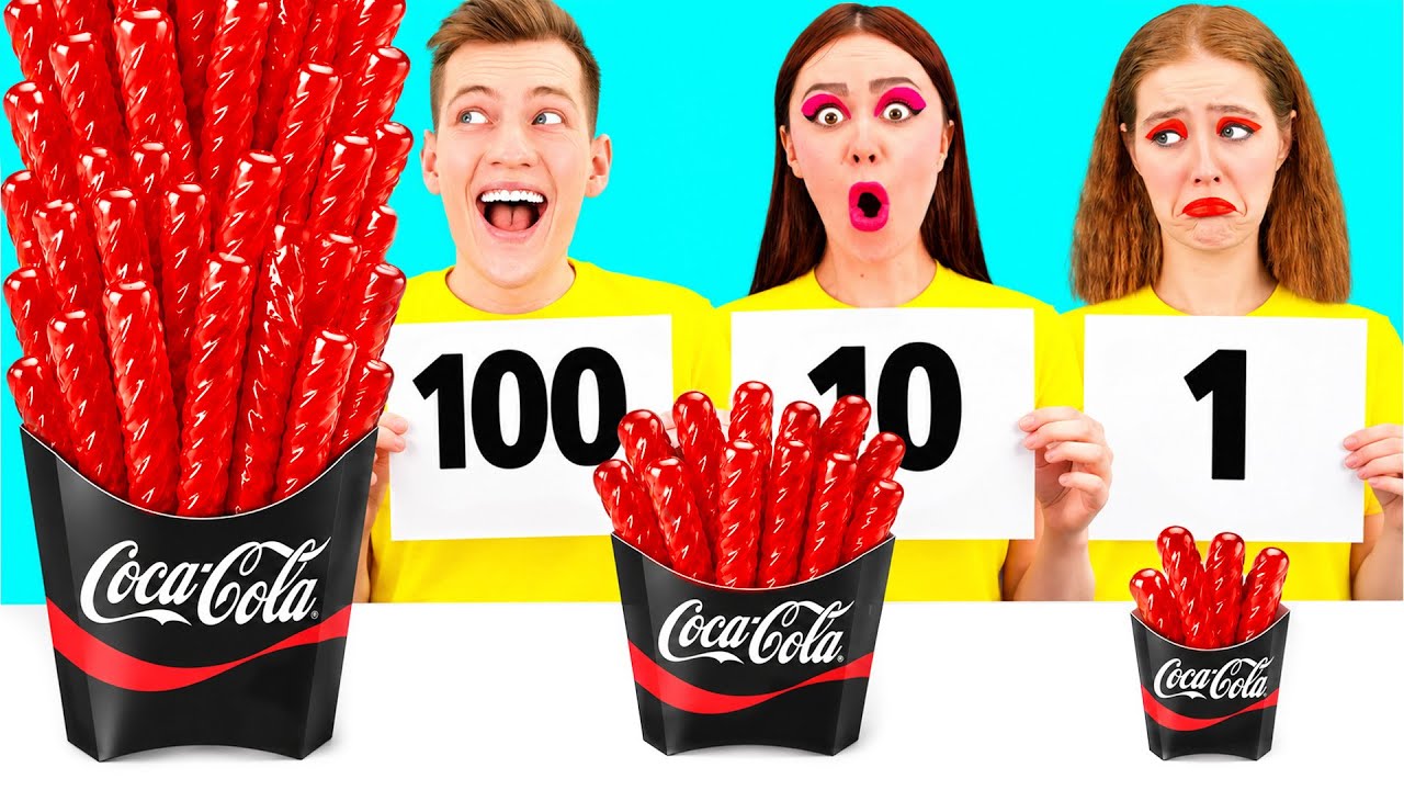 100 Слоев Еды Челлендж | Смешные Кухонные Моменты от TeenChallenge