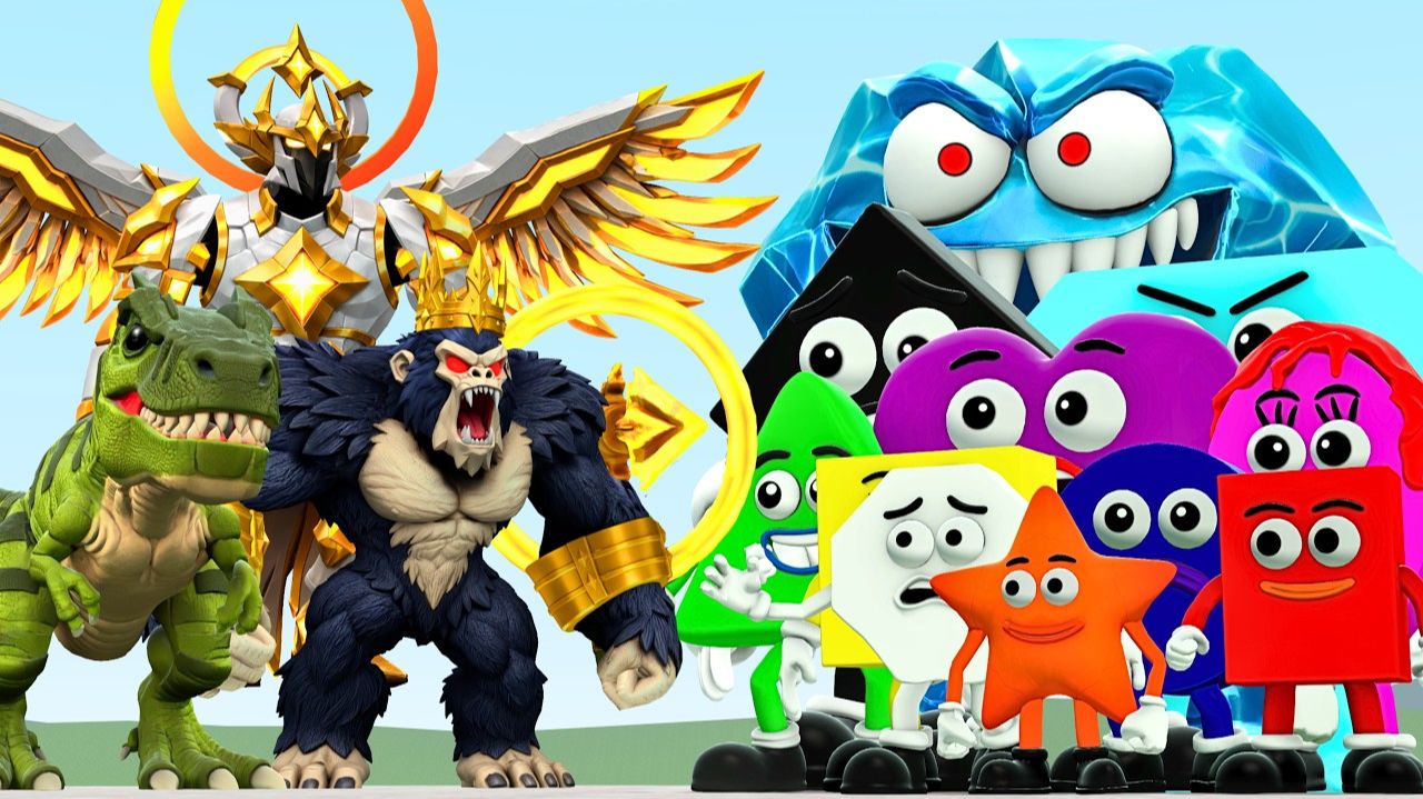 Укради Яйцо Из Роблокс Против Shapes Monster