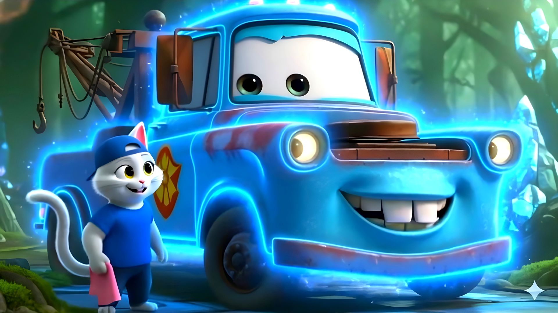Мультики про машинки - Молния Маккуин и Друзья - Тачки дисней для детей и малышей