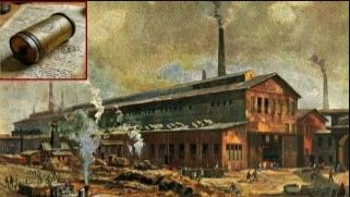 В 1957 году в старом водонапорном баке фабрики нашли странную капсулу