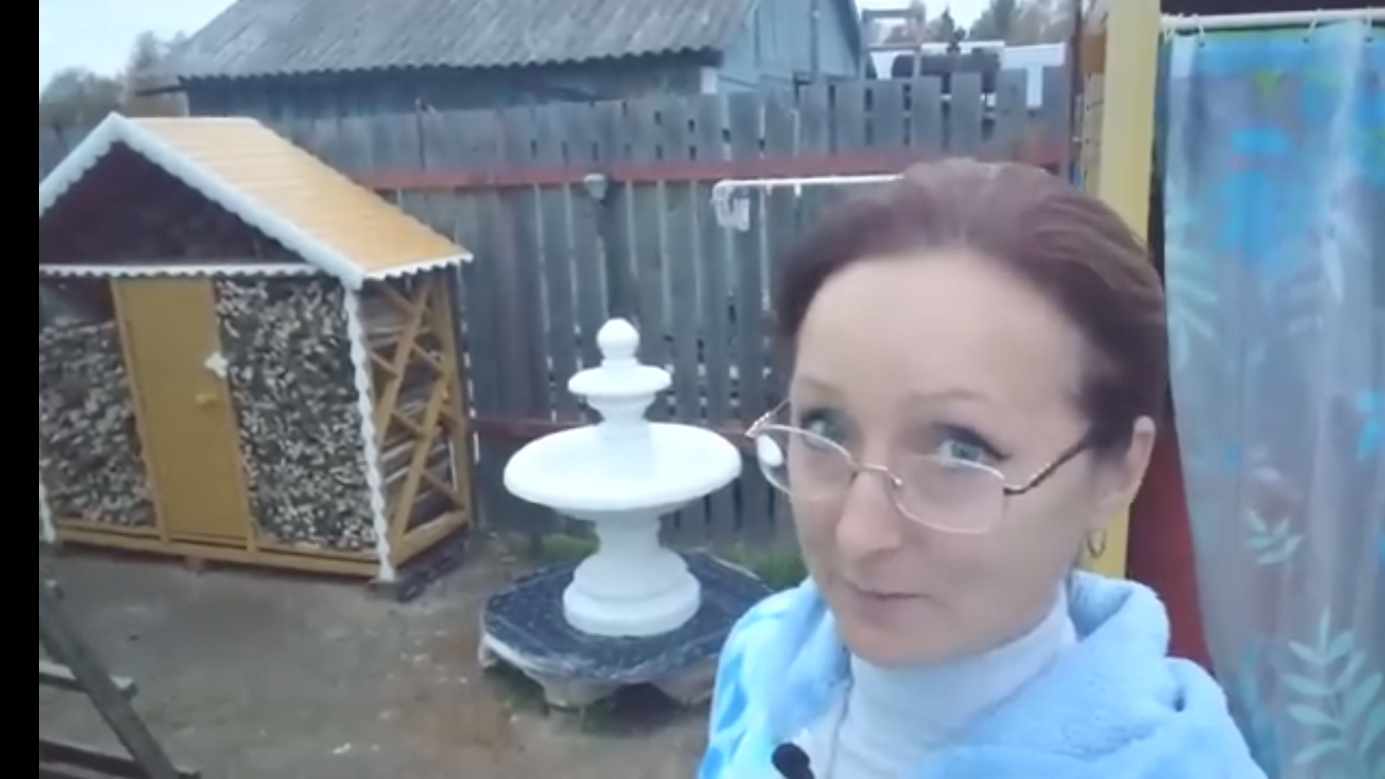 Видео привет с 6 соток 3 октября 2021 года