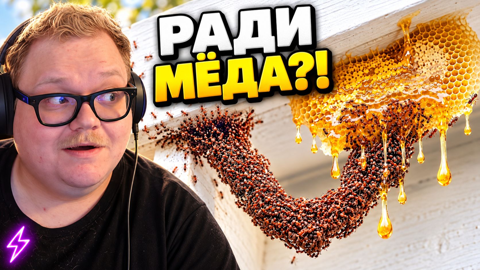 НА ЧТО СПОСОБНА ТЫСЯЧА МУРАВЬЁВ? ► РЕАКЦИЯ T2x2