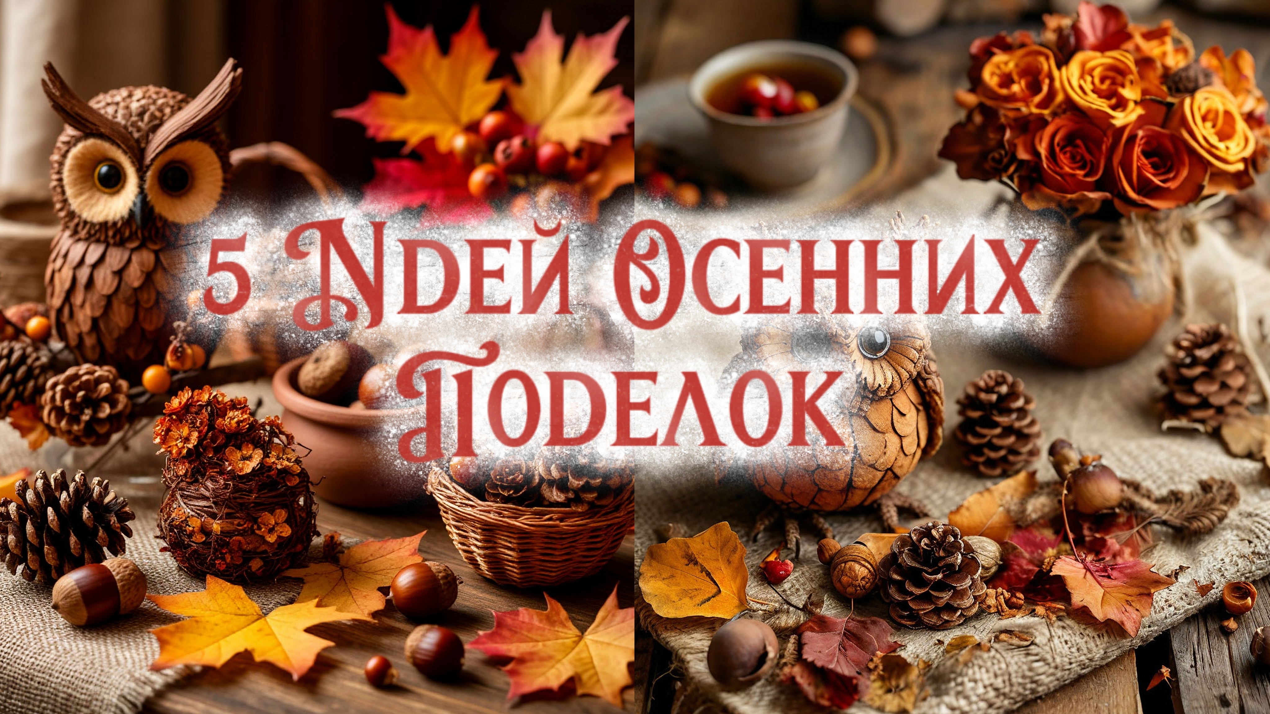 Осенние ИДЕИ и ПОДЕЛКИ