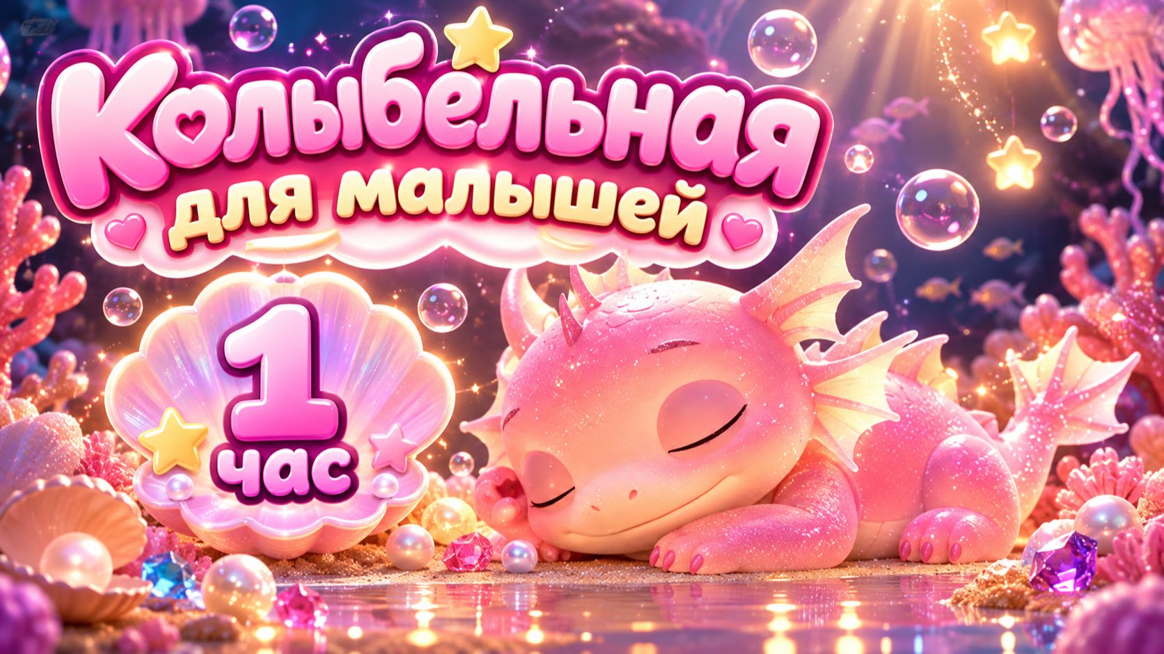 Колыбельная для малышей | Нежная музыка для крепкого сна 😴 | 1 час