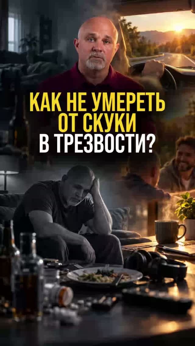 Как не умереть от скуки в трезвости?