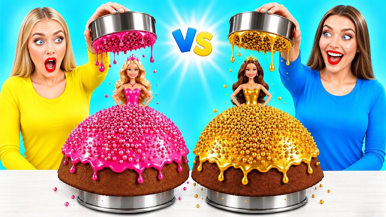 Doll Cake Decoration Challenge | Funny Food Hacks by Bubba DO Challenge