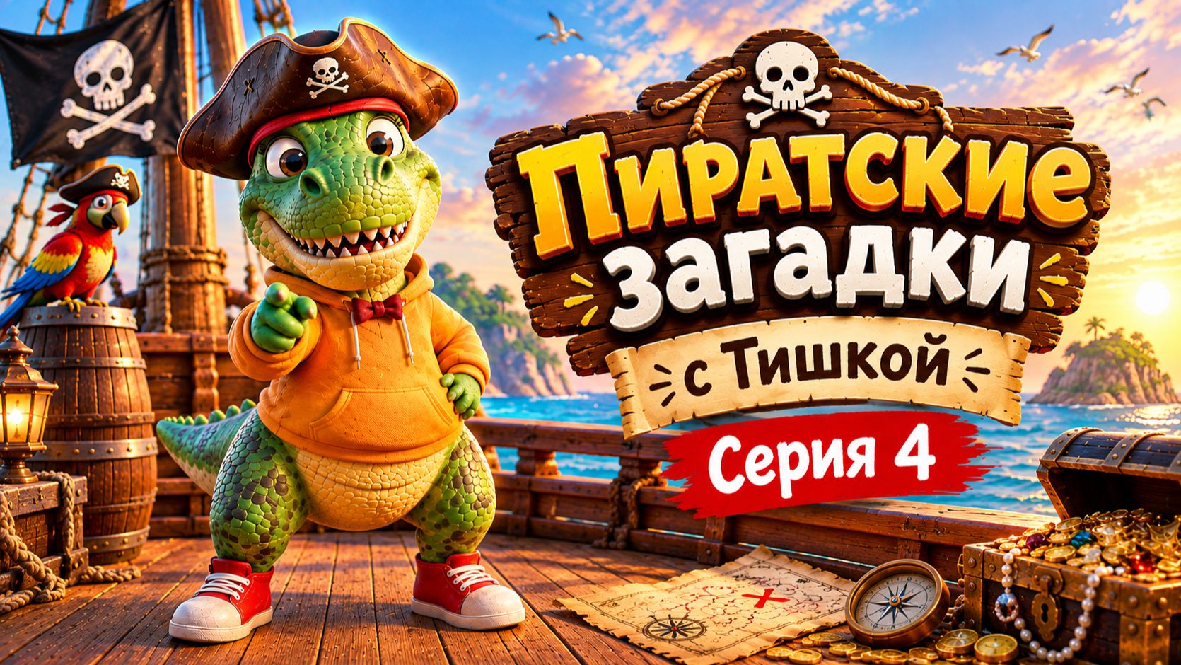 Пиратские Загадки с Тишкой