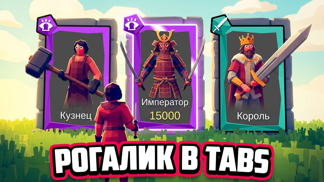 ROGUELIKE MODE ОБНОВИЛСЯ в Totally Accurate Battle Simulator ♦ ТАБС ТЕПЕРЬ РОГАЛИК