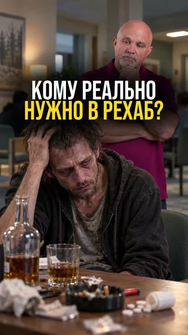 Кому реально нужно в рехаб?